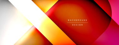 Vector abstract line background with glowing effects and shadows. Vector Illustration For Wallpaper, Banner, Background, Card, Book Illustration, landing page