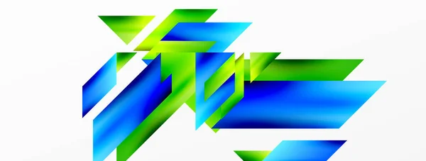Moderne Trendy Minimalistische Abstracte Achtergrond Geometrische Patroon Ontwerp Schaduw Effecten — Stockvector