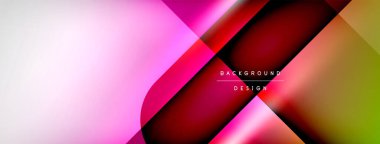 Vector abstract line background with glowing effects and shadows. Vector Illustration For Wallpaper, Banner, Background, Card, Book Illustration, landing page