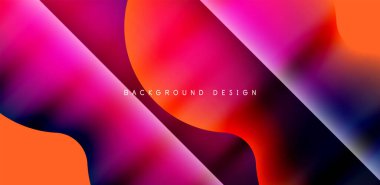 Colorful bubble abstract background with shadow effects. Minimalist geometric vector Illustration For Wallpaper, Banner, Background, Card, Book Illustration, landing page