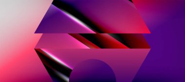 Triangle abstract background with shiny and glossy effects. Vector Illustration For Wallpaper, Banner, Background, Card, Book Illustration, landing page