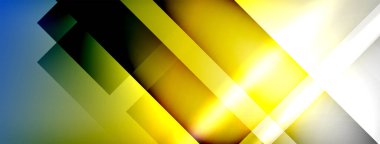 Abstract lines geometric techno background layout