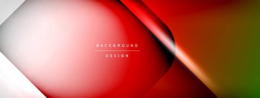 Vector abstract line background with glowing effects and shadows. Vector Illustration For Wallpaper, Banner, Background, Card, Book Illustration, landing page