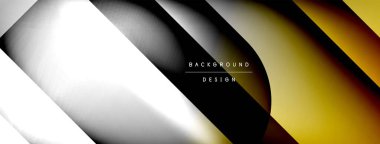 Shadow lines vector techno banner and light effects. Techno Illustration For Wallpaper, Banner, Background, Card, Book Illustration, landing page