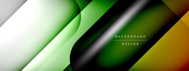 Vector abstract line background with glowing effects and shadows. Vector Illustration For Wallpaper, Banner, Background, Card, Book Illustration, landing page