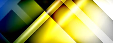 Abstract lines geometric techno background layout