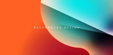 Colorful bubble abstract background with shadow effects. Minimalist geometric vector Illustration For Wallpaper, Banner, Background, Card, Book Illustration, landing page