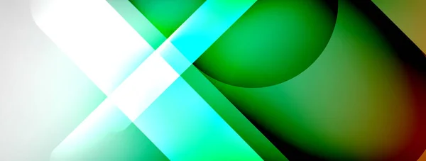 Abstract Background Geometric Composition Created Lights Shadows Technology Business Digital — Διανυσματικό Αρχείο