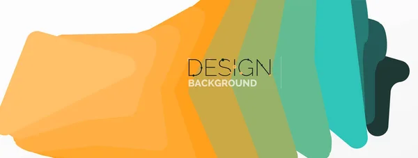 Background Creative Geometric Shapes Composition Gradient Effect Wallpaper Concept Technology — Stock Vector