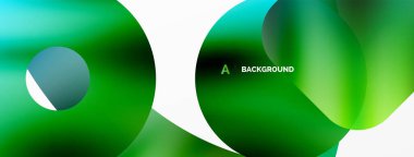 Metalik parlak geometrik yüzeyler, yuvarlak şekiller ve daireler. Duvar kağıdı, afiş, arkaplan, kart, kitap illüstrasyonu, iniş sayfası için dijital ağ geleceksel şablonu