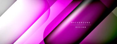Vector abstract line background with glowing effects and shadows. Vector Illustration For Wallpaper, Banner, Background, Card, Book Illustration, landing page