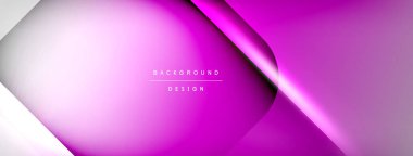 Shadow lines vector techno banner and light effects. Techno Illustration For Wallpaper, Banner, Background, Card, Book Illustration, landing page