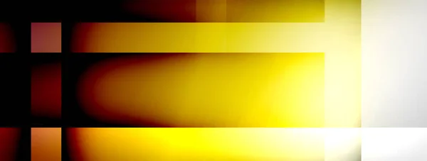 Carrés Lignes Lumière Ombre Fond Abstrait — Image vectorielle