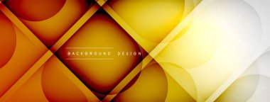 Soyut arkaplan - geometrik bileşim ışık ve gölgelerle oluşturuldu. Teknoloji veya iş dijital şablonu