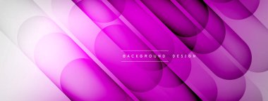 Çizgileri, daireleri olan hafif geometrik arkaplan