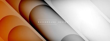 Çizgileri, daireleri olan hafif geometrik arkaplan