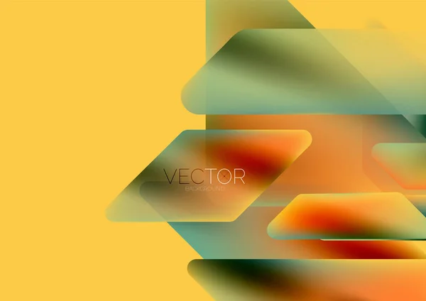 Tech Minimal Geometric Wallpaper Creative Abstract Background Vector Illustration Wallpaper — Vector de stock