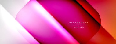 Vector abstract line background with glowing effects and shadows. Vector Illustration For Wallpaper, Banner, Background, Card, Book Illustration, landing page