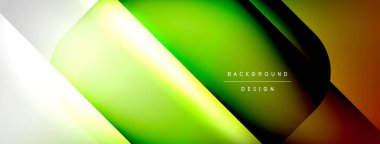 Vector abstract line background with glowing effects and shadows. Vector Illustration For Wallpaper, Banner, Background, Card, Book Illustration, landing page