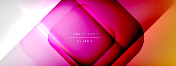 Vector Abstract Line Background Glowing Effects Shadows Vector Illustration Wallpaper — ストックベクタ