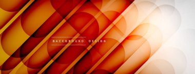 Soyut arkaplan - geometrik bileşim ışık ve gölgelerle oluşturuldu. Teknoloji veya iş dijital şablonu