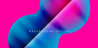 Renkli çember soyut arkaplan. Duvar kağıdı, afiş, sunum, arkaplan şablonu