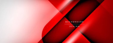 Vector abstract line background with glowing effects and shadows. Vector Illustration For Wallpaper, Banner, Background, Card, Book Illustration, landing page