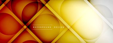 Soyut arkaplan - geometrik bileşim ışık ve gölgelerle oluşturuldu. Teknoloji veya iş dijital şablonu