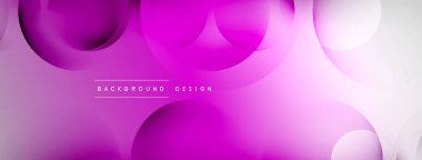 Çizgileri, daireleri olan hafif geometrik arkaplan