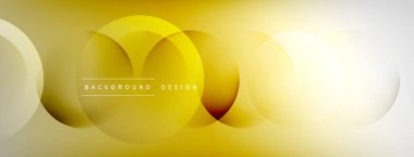 Çizgileri, daireleri olan hafif geometrik arkaplan