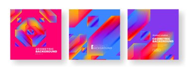 Bir dizi soyut geçmiş. Üst üste binen geometrik elementler. Duvar Kağıdı, Sancak, Arkaplan, Kart, Kitap İllüstrasyonu, İniş Sayfası