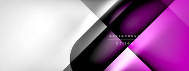 Shadow lines vector techno banner and light effects. Techno Illustration For Wallpaper, Banner, Background, Card, Book Illustration, landing page