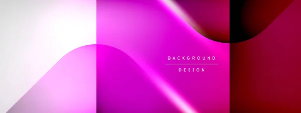 Vector Abstract Line Background Glowing Effects Shadows Vector Illustration Wallpaper — Stockvektor