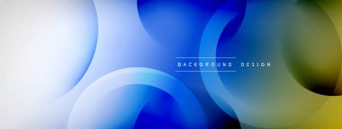 Çizgileri, daireleri olan hafif geometrik arkaplan