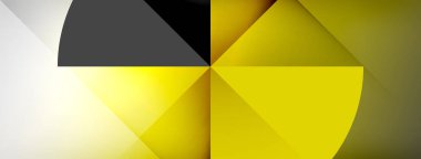 Soyut vektör arkaplanı. Gölge çizgileri ve ışık yuvarlak elementler ve daireler şeklinde. Duvar Kağıdı, Sancak, Arkaplan, Kart, Kitap İllüstrasyonu, İniş Sayfası