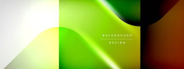 Vector abstract line background with glowing effects and shadows. Vector Illustration For Wallpaper, Banner, Background, Card, Book Illustration, landing page
