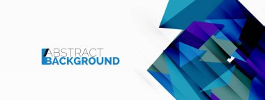 Yaratıcı geometrik duvar kağıdı. Soyut kurdele biçimi kompozisyonu. Duvar kağıdı, afiş, arkaplan veya iniş için tekno iş şablonu