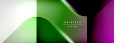 Shadow lines vector techno banner and light effects. Techno Illustration For Wallpaper, Banner, Background, Card, Book Illustration, landing page