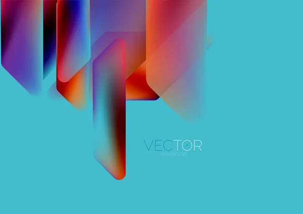 Tech Minimal Geometric Wallpaper Creative Abstract Background Vector Illustration Wallpaper — Stockový vektor