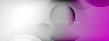 Çizgileri, daireleri olan hafif geometrik arkaplan