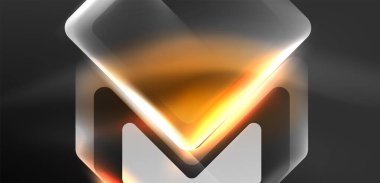 Neon hız oku ve çizgi arka planı şekillendirir. Parlak arka planlı yüksek teknoloji konsepti. Karanlıkta parlayan ışık efekti