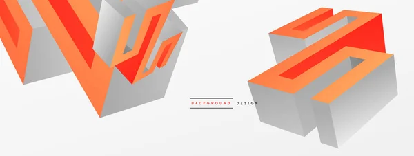 Line Geometric Creative Abstract Background Trendy Techno Business Template Wallpaper — Vettoriale Stock