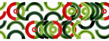 Renkli çember soyut arkaplan. Duvar kağıdı, afiş, sunum, arkaplan şablonu