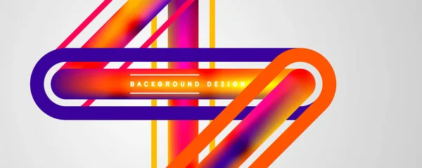 Minimalist Straight Line Abstract Background Vector Illustration Wallpaper Banner Background — Wektor stockowy