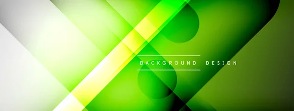 Abstract Vector Background Shadow Lines Lights Elements Circles Composition Vector — Stockový vektor