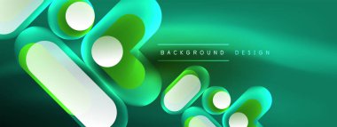 Neon dairesi soyut arkaplan. Duvar kağıdı, afiş, sunum, arkaplan şablonu