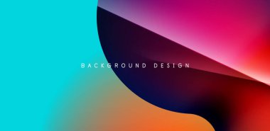 Colorful bubble abstract background with shadow effects. Minimalist geometric vector Illustration For Wallpaper, Banner, Background, Card, Book Illustration, landing page