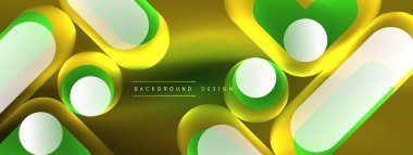 Neon dairesi soyut arkaplan. Duvar kağıdı, afiş, sunum, arkaplan şablonu