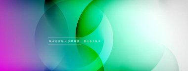 Soyut arkaplan - geometrik bileşim ışık ve gölgelerle oluşturuldu. Teknoloji veya iş dijital şablonu