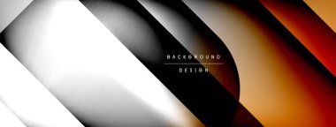 Shadow lines vector techno banner and light effects. Techno Illustration For Wallpaper, Banner, Background, Card, Book Illustration, landing page